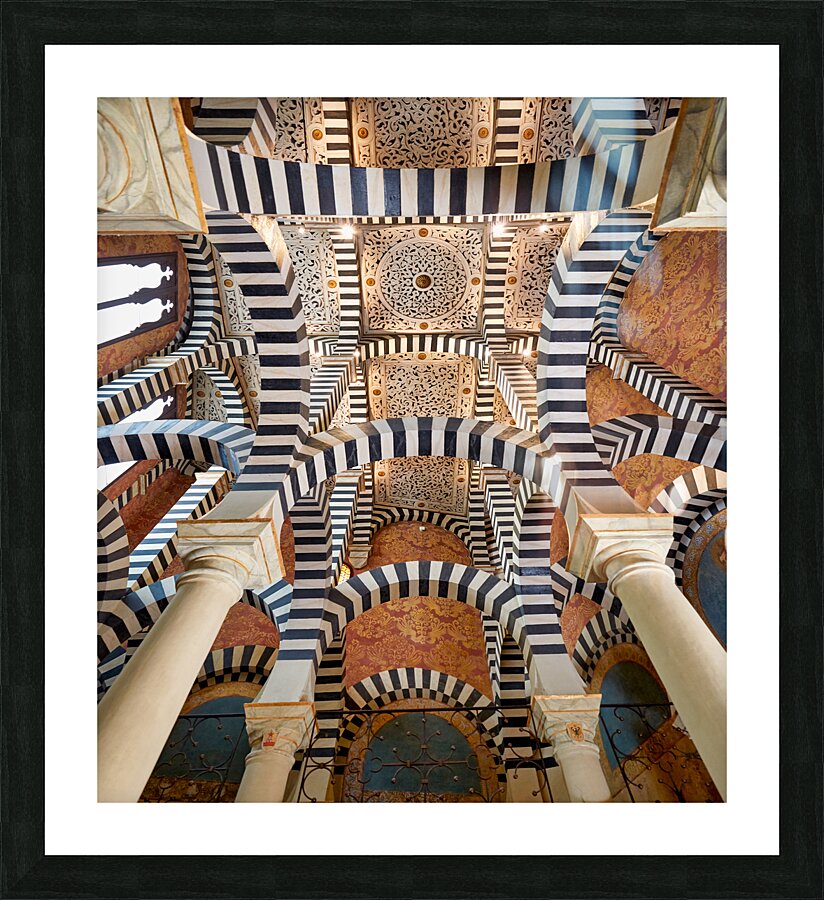 Bologna Italy. Rocchetta Mattei is a fortress located in the northern Apennines Picture Frame print