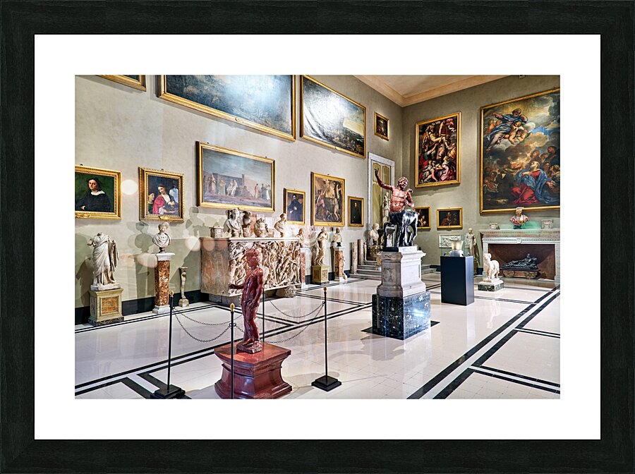 Rome Lazio Italy. The Doria Pamphilj Gallery is a large art collection housed in the Palazzo Doria Pamphilj Picture Frame print