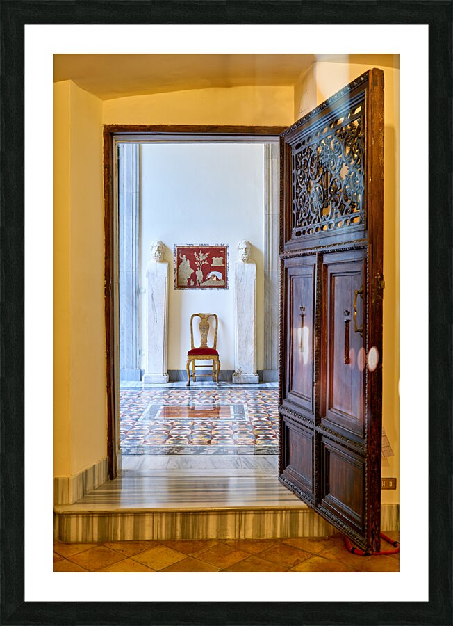 Rome Lazio Italy. Colonna Art Gallery in Palazzo Colonna. Princess Isabelle Apartment Picture Frame print