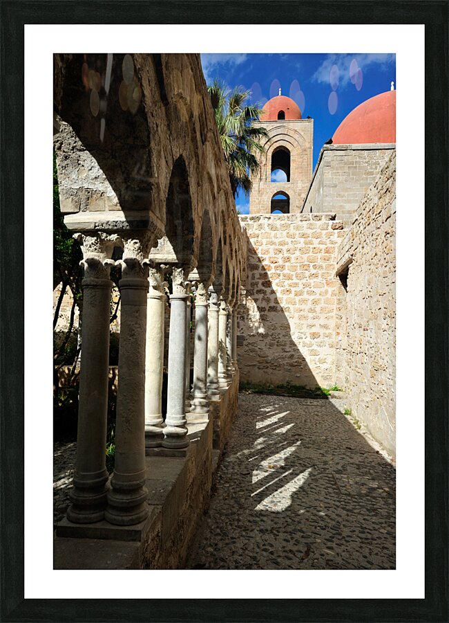 Palermo Sicily Italy. Church of San Giovanni degli Eremiti Picture Frame print