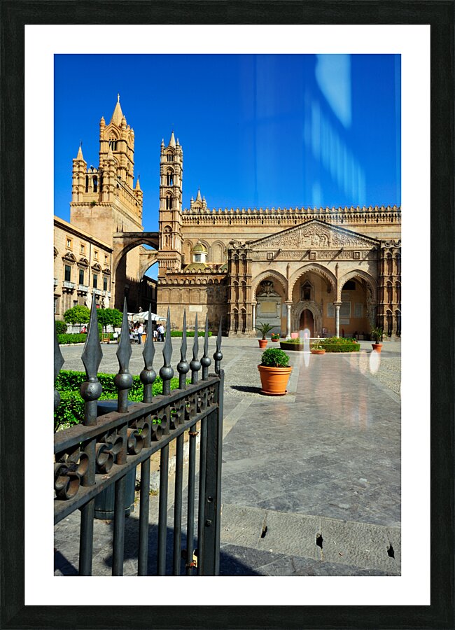 Palermo Sicily Italy. Cathedral of Santa Maria Assunta Picture Frame print