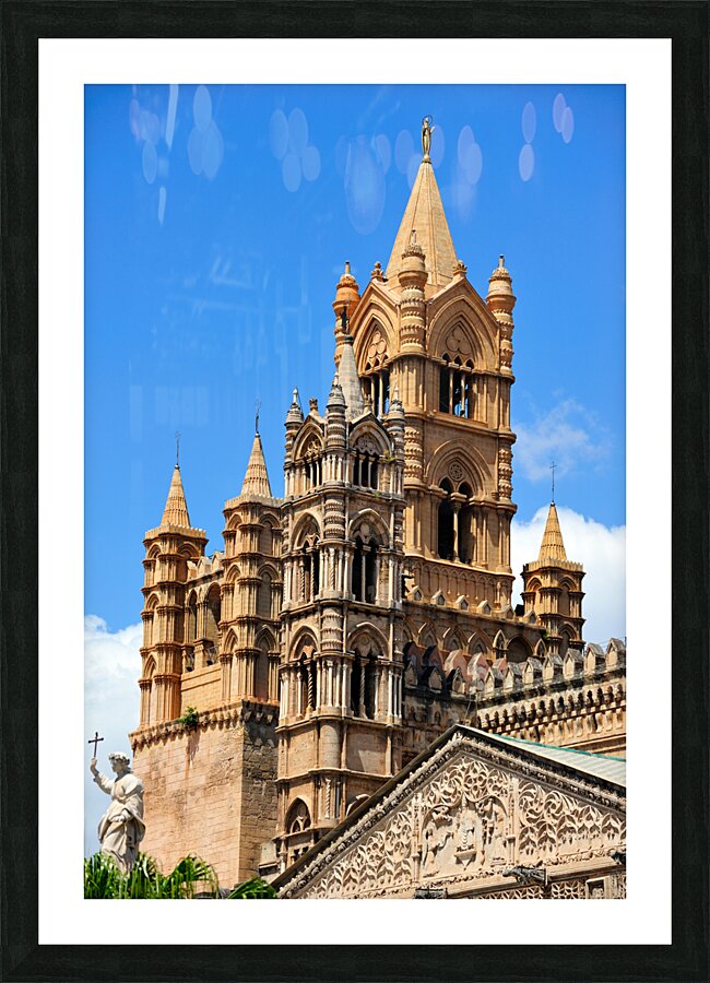 Palermo Sicily Italy. Cathedral of Santa Maria Assunta Picture Frame print