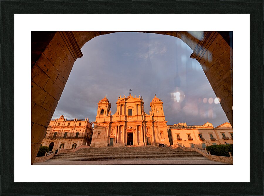Noto Cathedral Sicily Italy Picture Frame print