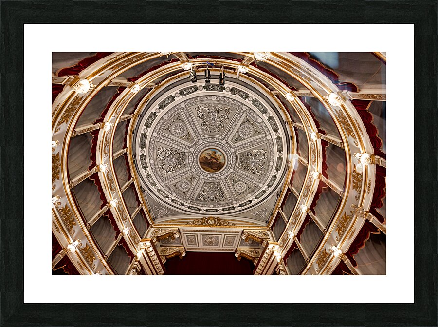 Teatro theater Tina di Lorenzo Noto Sicily Italy Picture Frame print