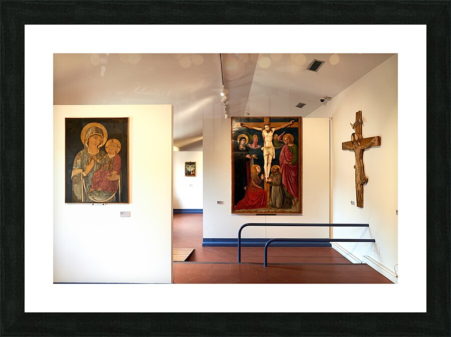 Montefalco Umbria Italy. Complesso Museale di San Francesco San Francesco Museum Picture Frame print