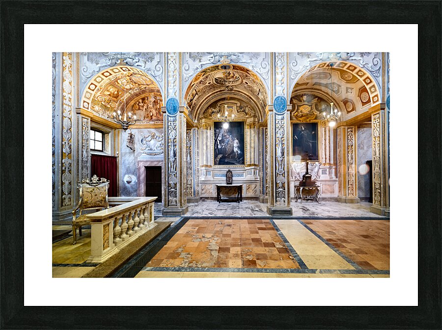 Todi Umbria Italy. Chiesa della Nunziatina Nunziatina Church Picture Frame print