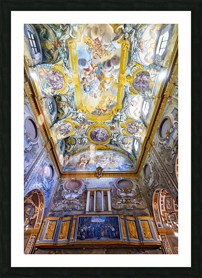 Todi Umbria Italy. Chiesa della Nunziatina Nunziatina Church Picture Frame print