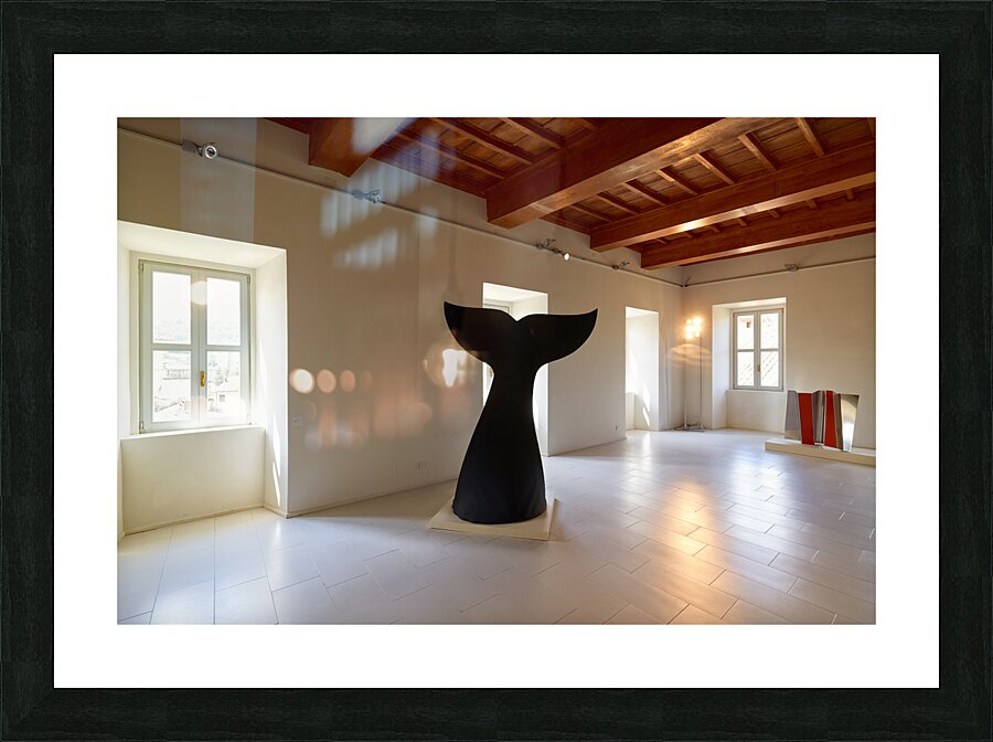 Spoleto Umbria Italy. Collicola Palace Art Gallery Picture Frame print