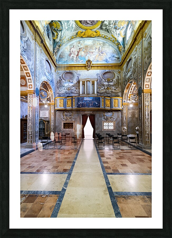 Todi Umbria Italy. Chiesa della Nunziatina Nunziatina Church Picture Frame print