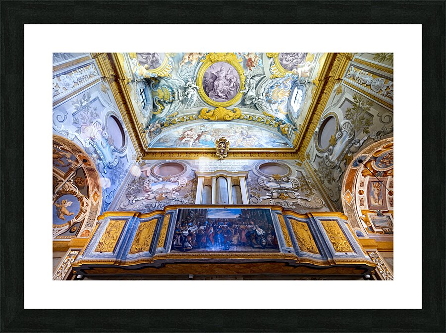 Todi Umbria Italy. Chiesa della Nunziatina Nunziatina Church Picture Frame print