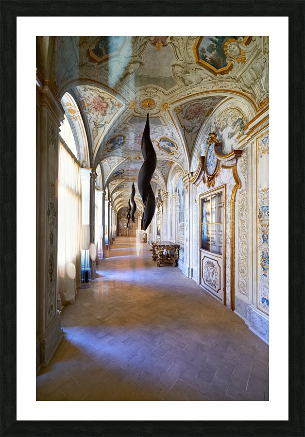 Spoleto Umbria Italy. Collicola Palace Art Gallery Picture Frame print