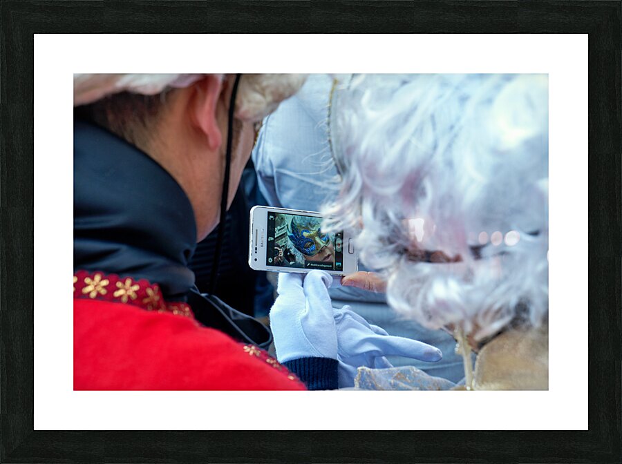 Venice Italy. The Carnival Picture Frame print