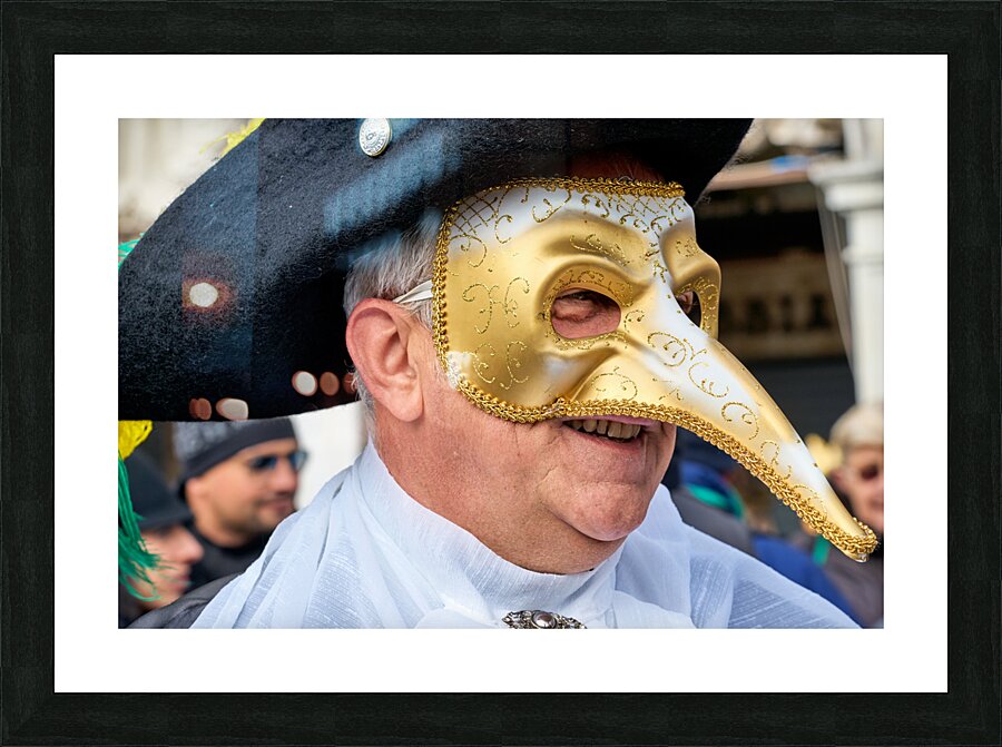Venice Italy. The Carnival Picture Frame print