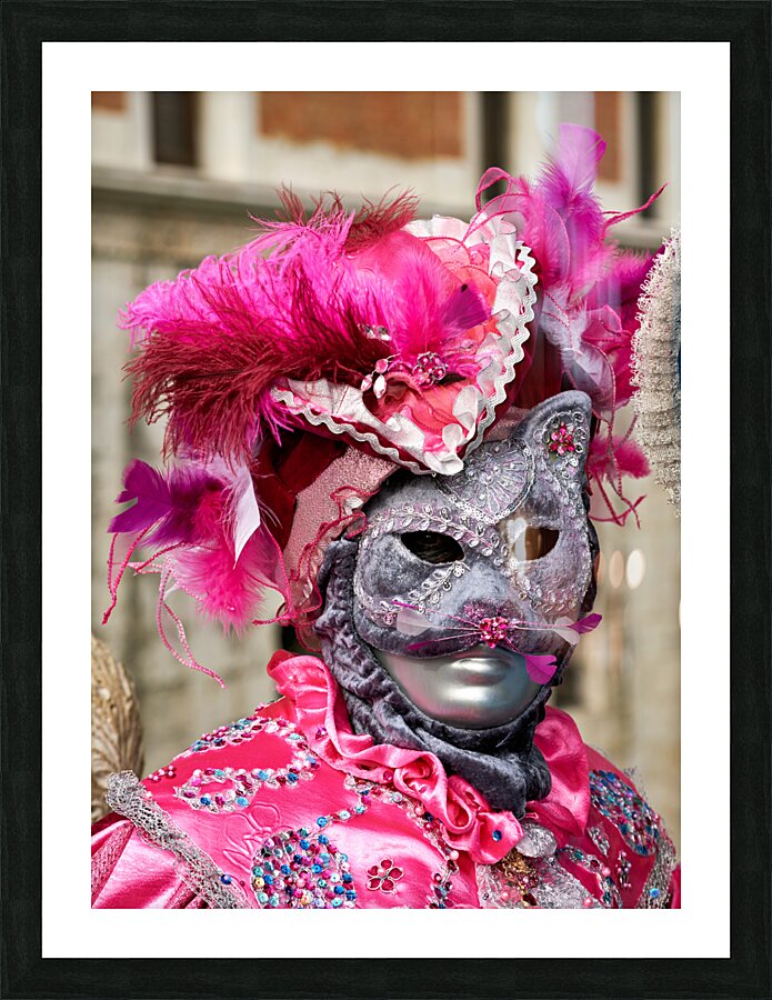 Venice Italy. The Carnival Picture Frame print