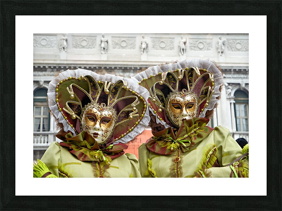 Venice Italy. The Carnival Picture Frame print