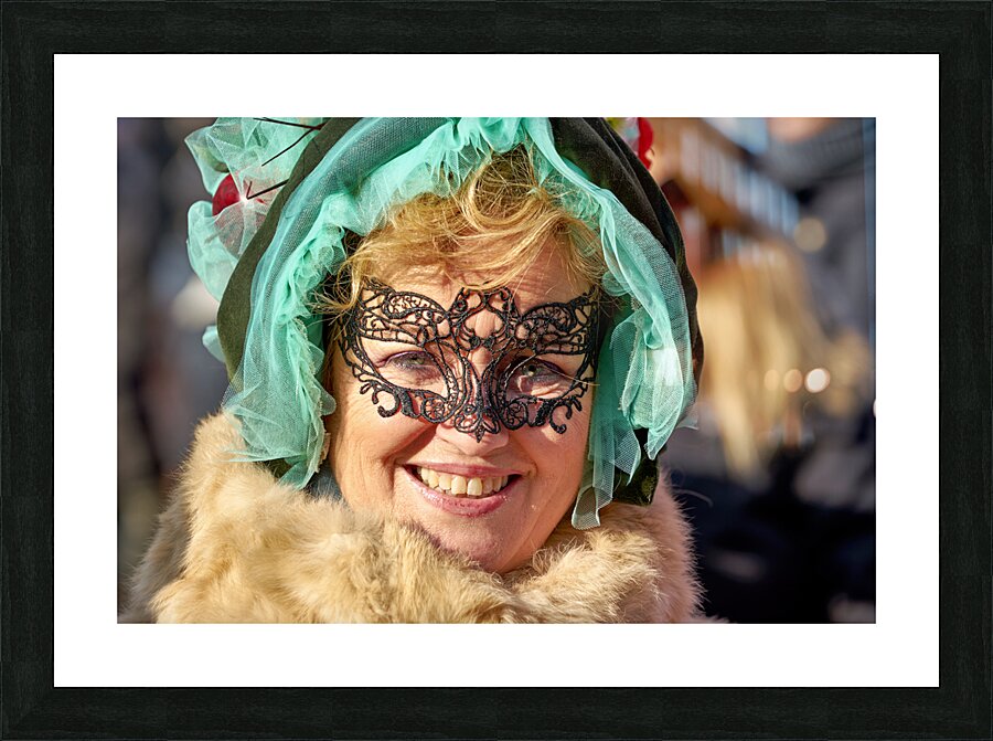 Venice Italy. The Carnival Picture Frame print