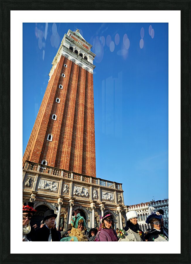 Venice Italy. The Carnival Picture Frame print