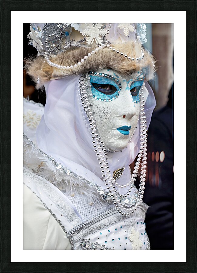 Venice Italy. The Carnival Picture Frame print