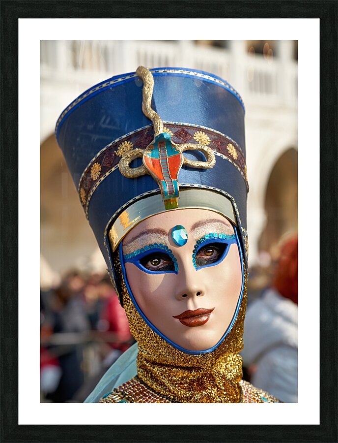 Venice Italy. The Carnival Picture Frame print