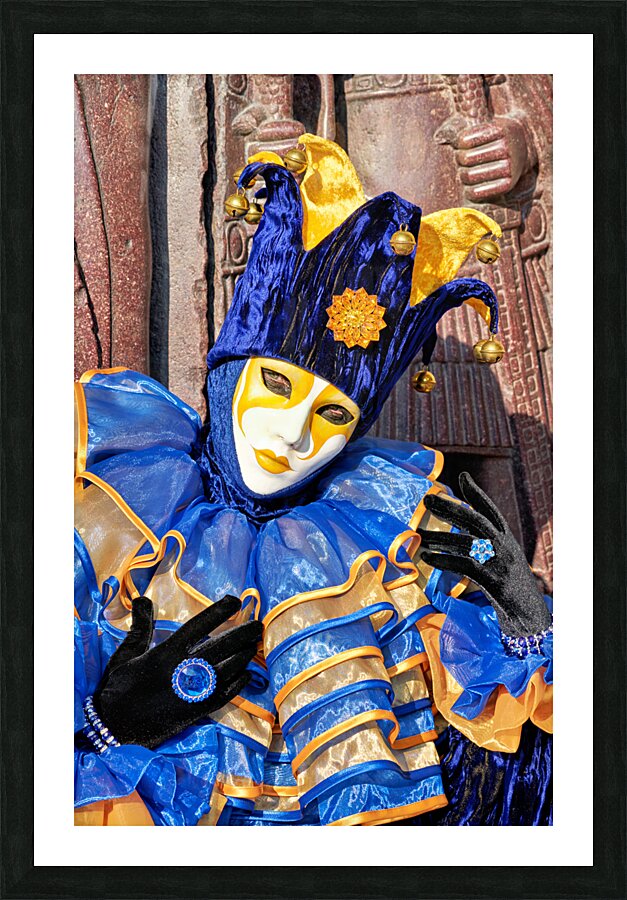 Venice Italy. The Carnival Picture Frame print
