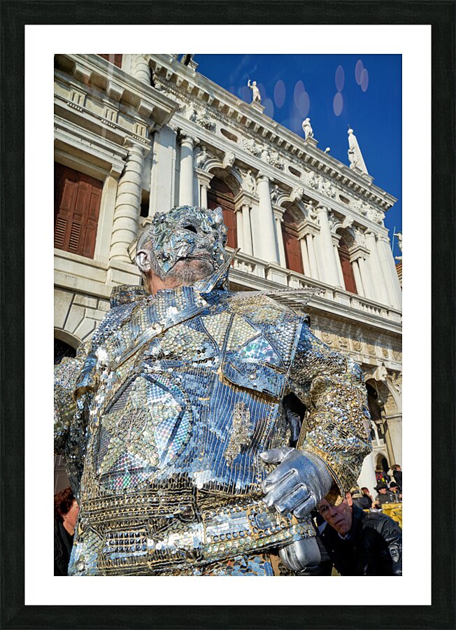 Venice Italy. The Carnival Picture Frame print
