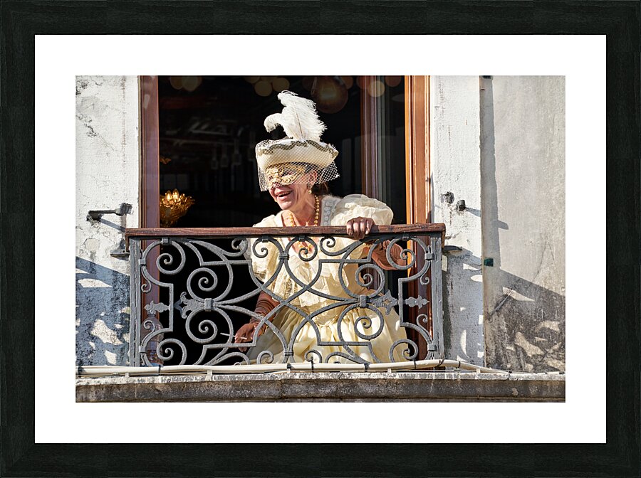 Venice Italy. The Carnival Picture Frame print