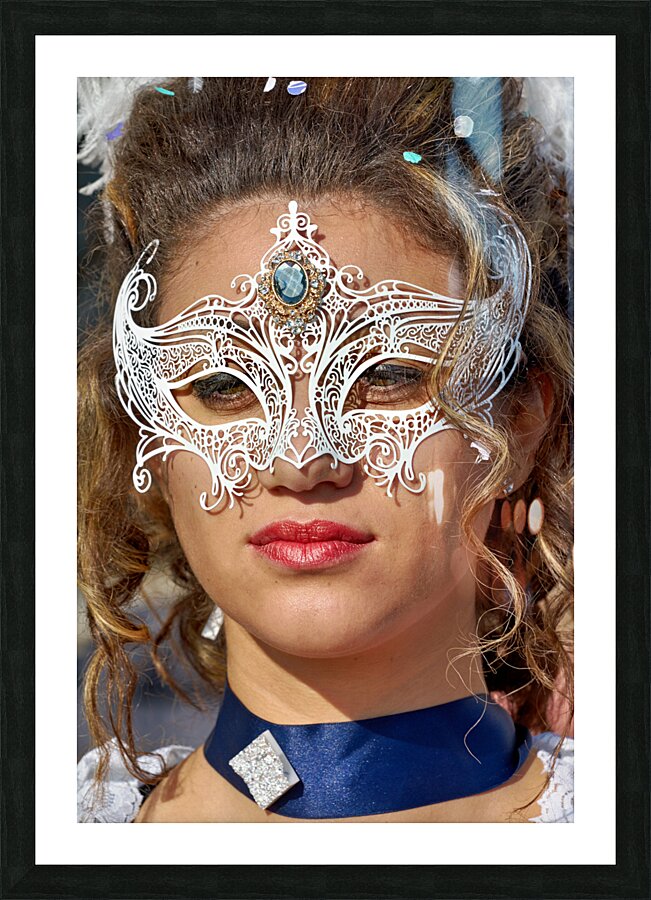 Venice Italy. The Carnival Picture Frame print