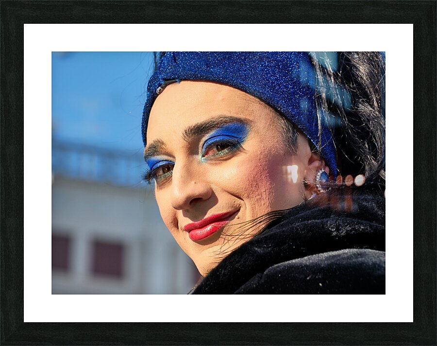 Venice Italy. The Carnival Picture Frame print