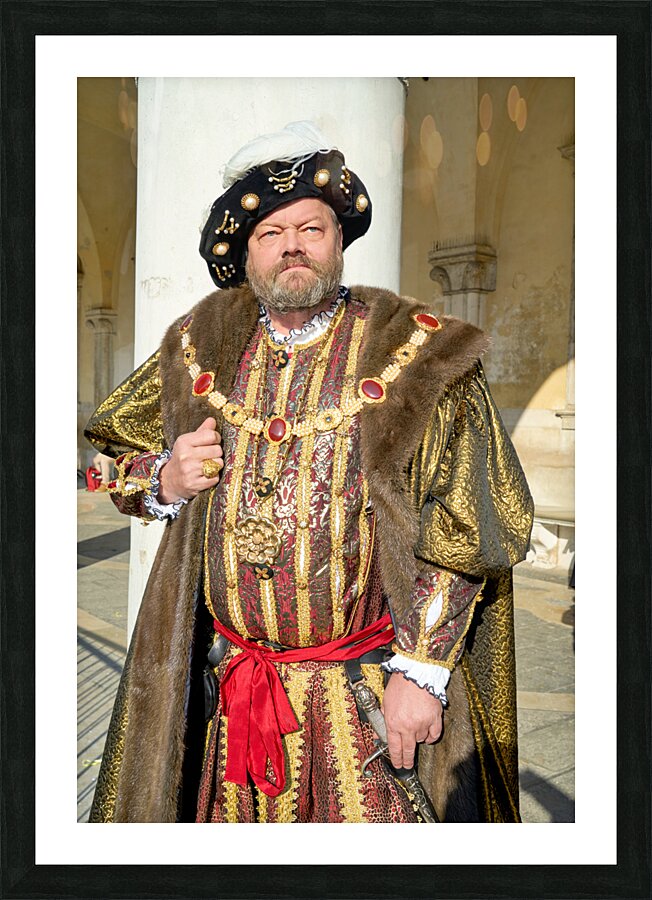 Venice Italy. The Carnival Picture Frame print