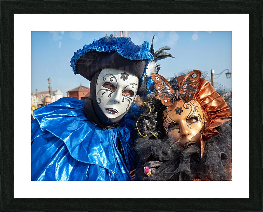 Venice Italy. The Carnival Picture Frame print