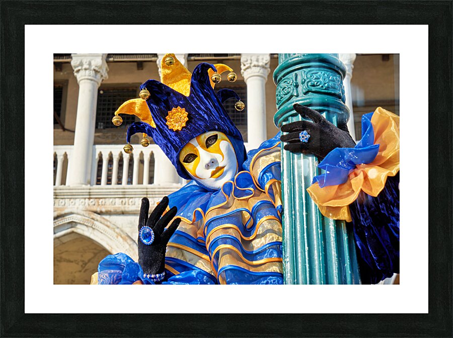 Venice Italy. The Carnival Picture Frame print