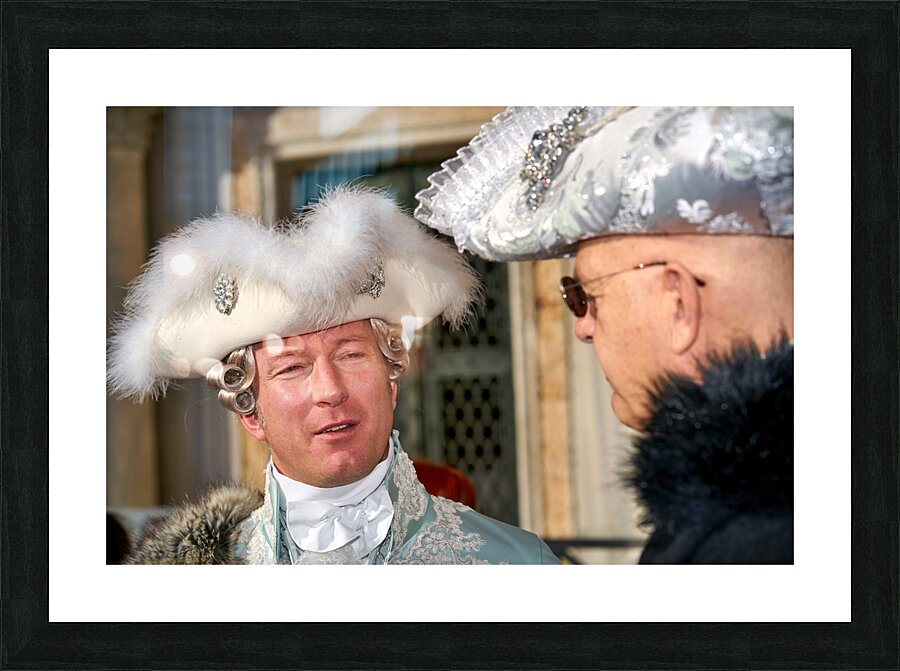 Venice Italy. The Carnival Picture Frame print