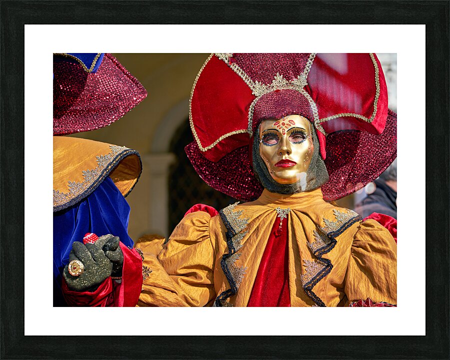 Venice Italy. The Carnival Picture Frame print