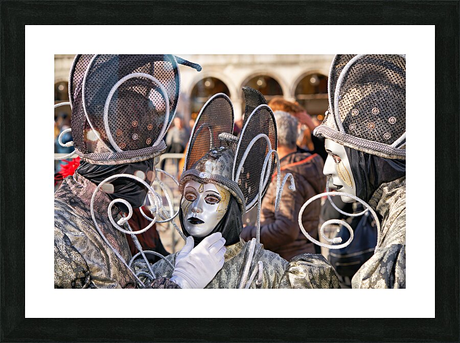 Venice Italy. The Carnival Picture Frame print