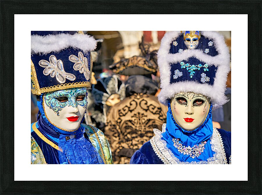 Venice Italy. The Carnival Picture Frame print
