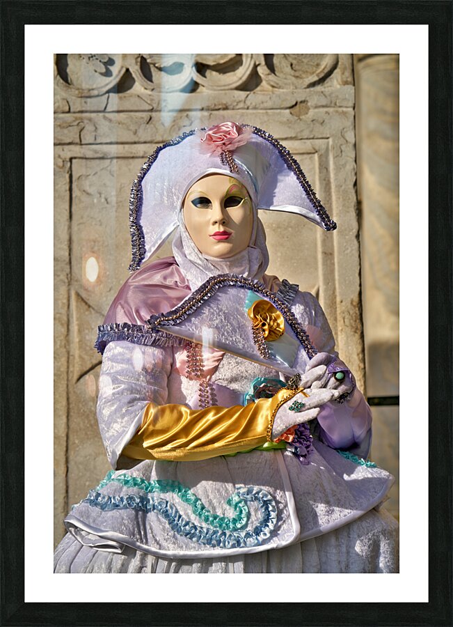 Venice Italy. The Carnival Picture Frame print