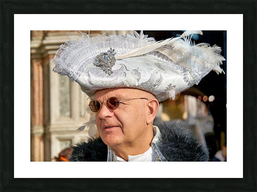 Venice Italy. The Carnival Picture Frame print