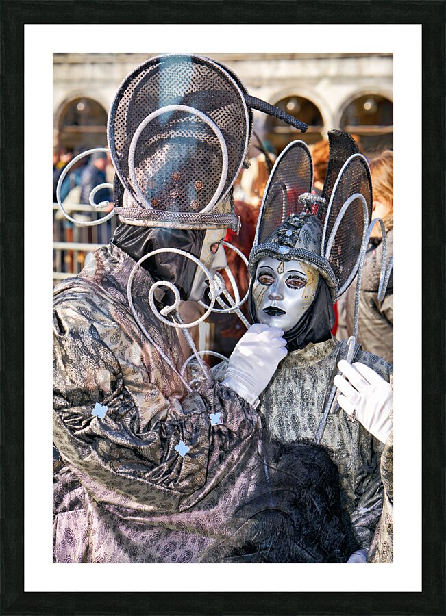 Venice Italy. The Carnival Picture Frame print