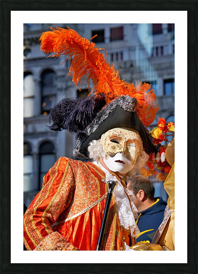 Venice Italy. The Carnival Picture Frame print