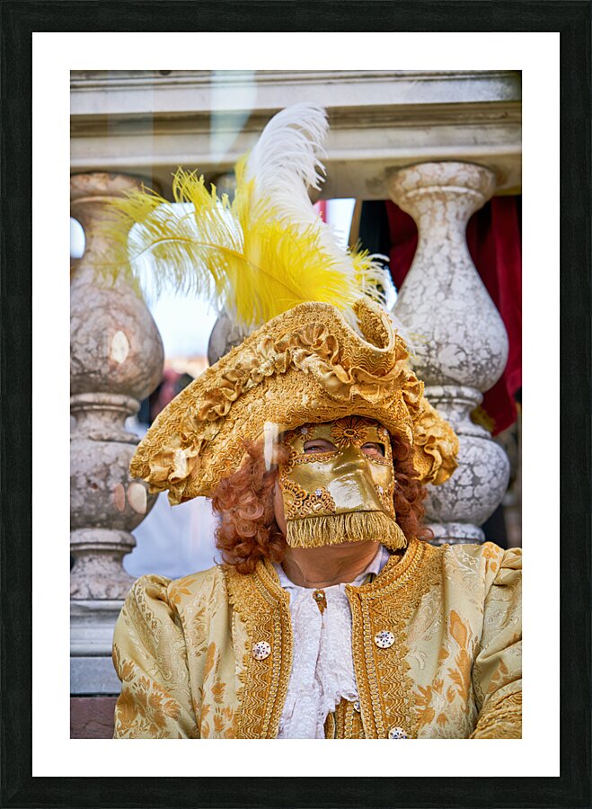 Venice Italy. The Carnival Picture Frame print