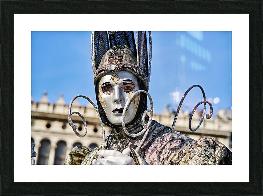 Venice Italy. The Carnival Picture Frame print