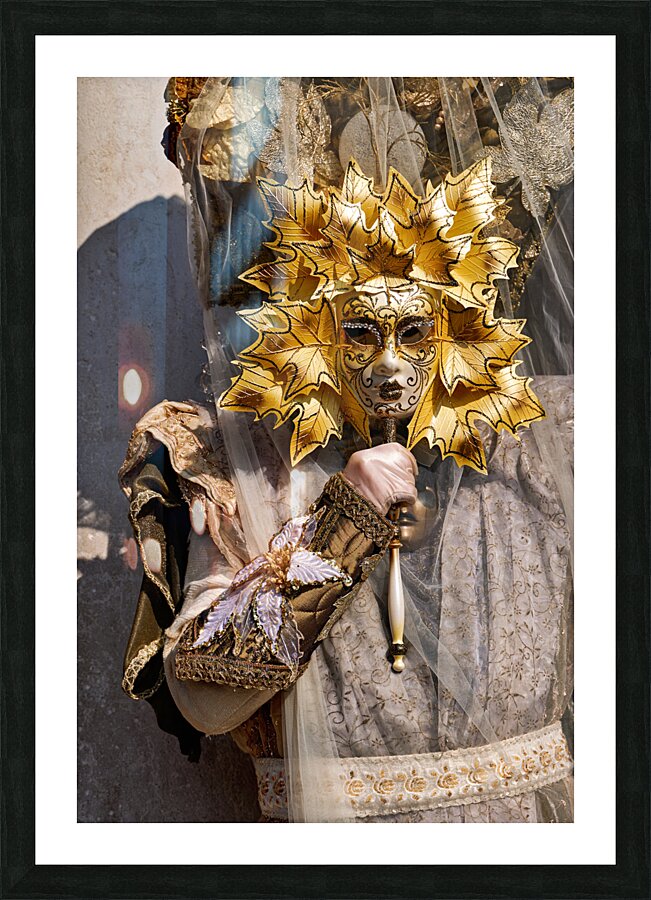 Venice Italy. The Carnival Picture Frame print