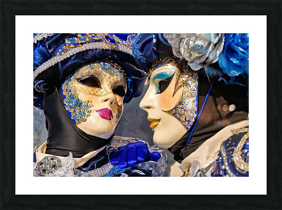 Venice Italy. The Carnival Picture Frame print