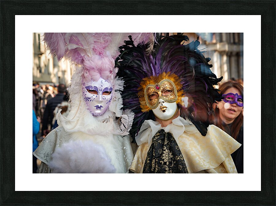 Venice Italy. The Carnival Picture Frame print