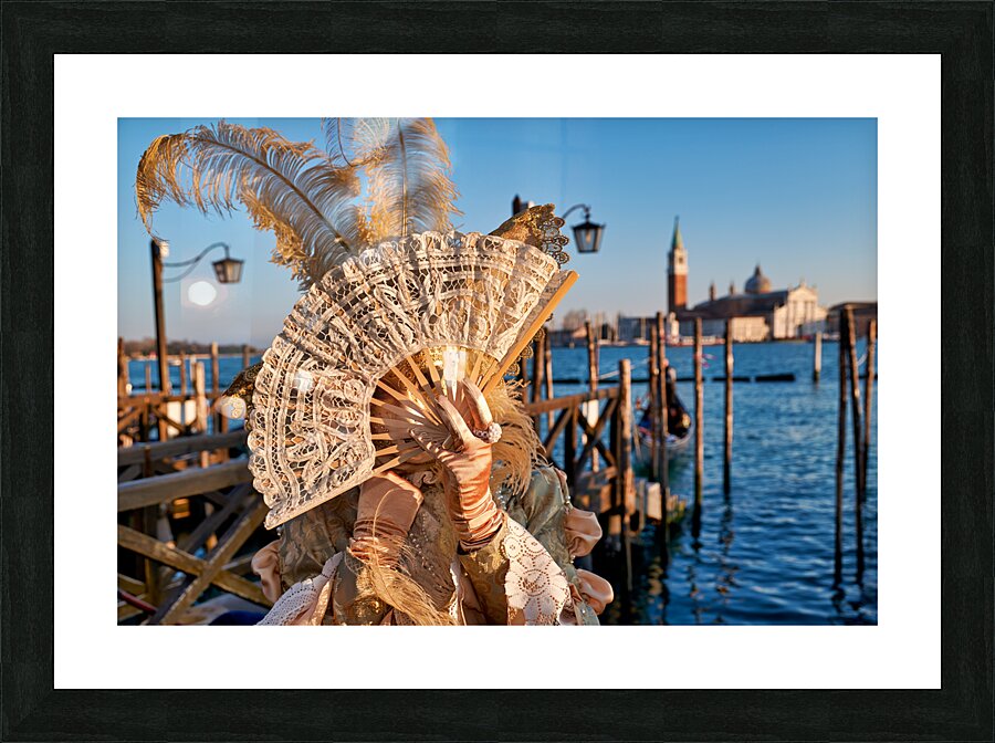Venice Italy. The Carnival Picture Frame print