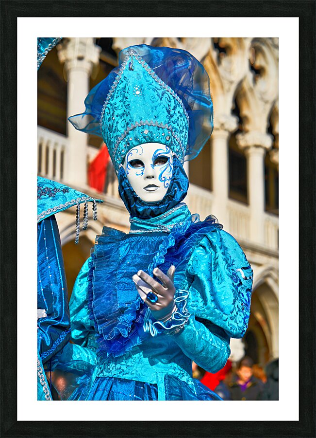 Venice Italy. The Carnival Picture Frame print