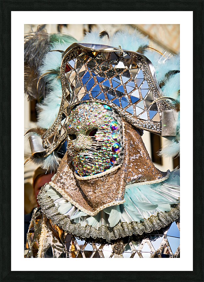 Venice Italy. The Carnival Picture Frame print