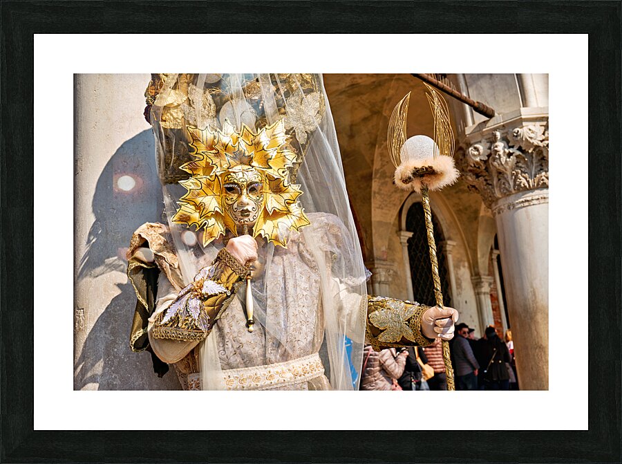 Venice Italy. The Carnival Picture Frame print