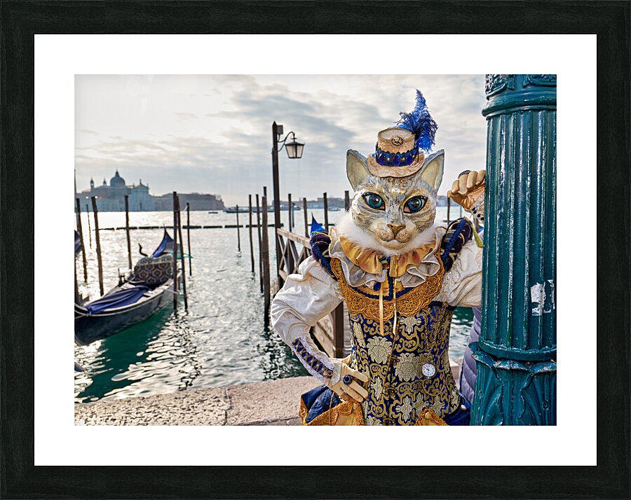 Venice Italy. The Carnival Picture Frame print