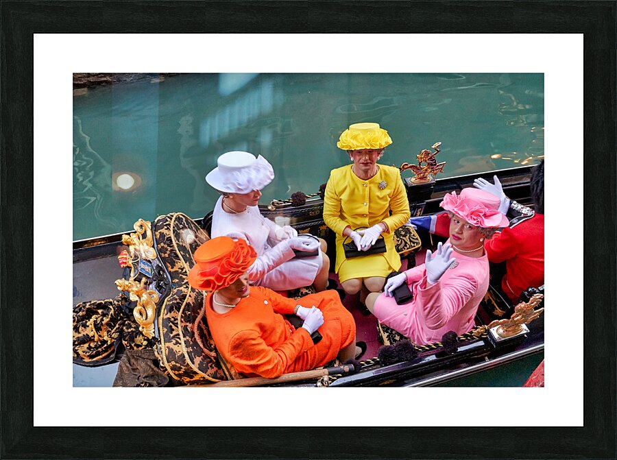 Venice Italy. The Carnival Picture Frame print